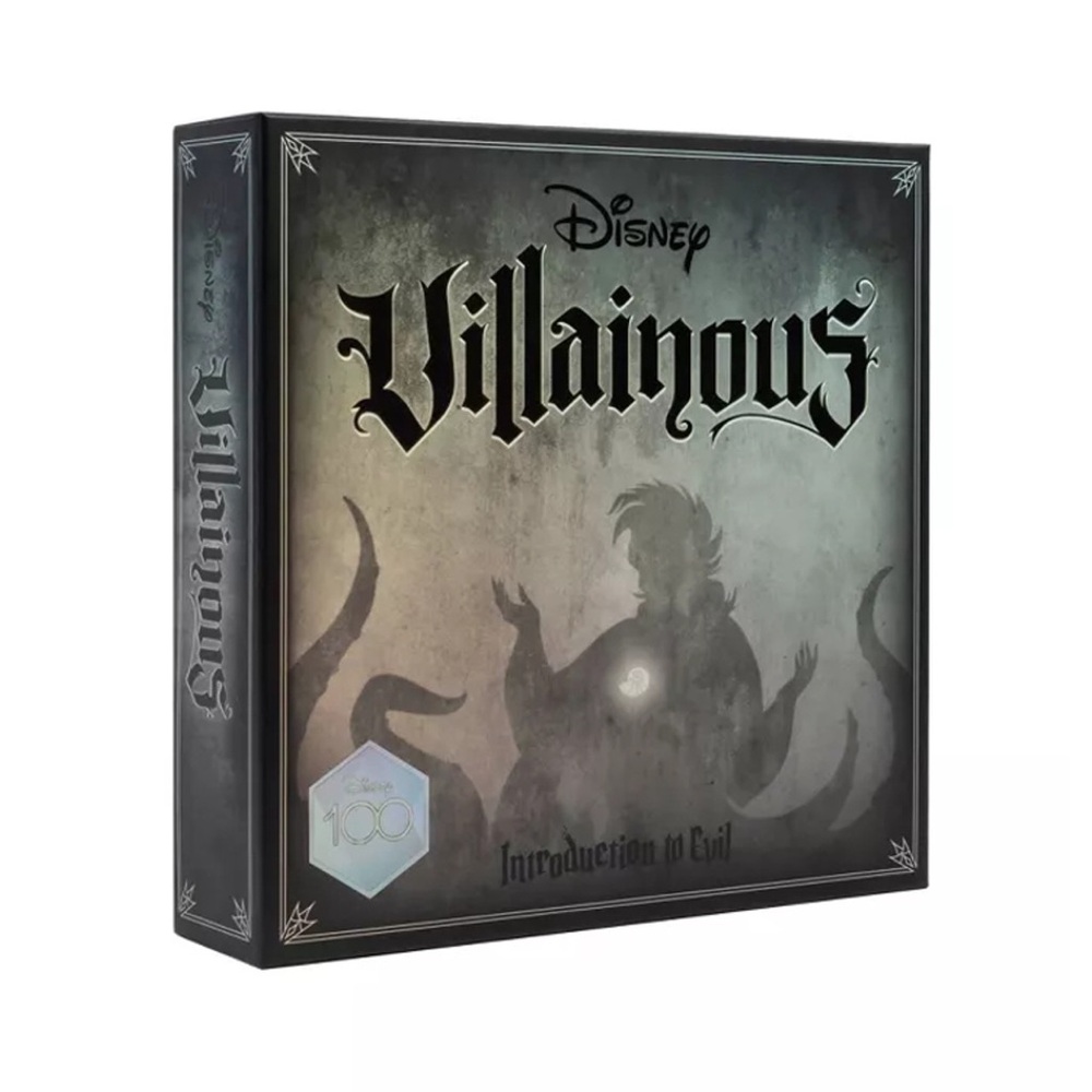 NWT DISNEY VILLAINOUS 100th YEARS EDITION BOARD GAME. FREE SHIPPING.